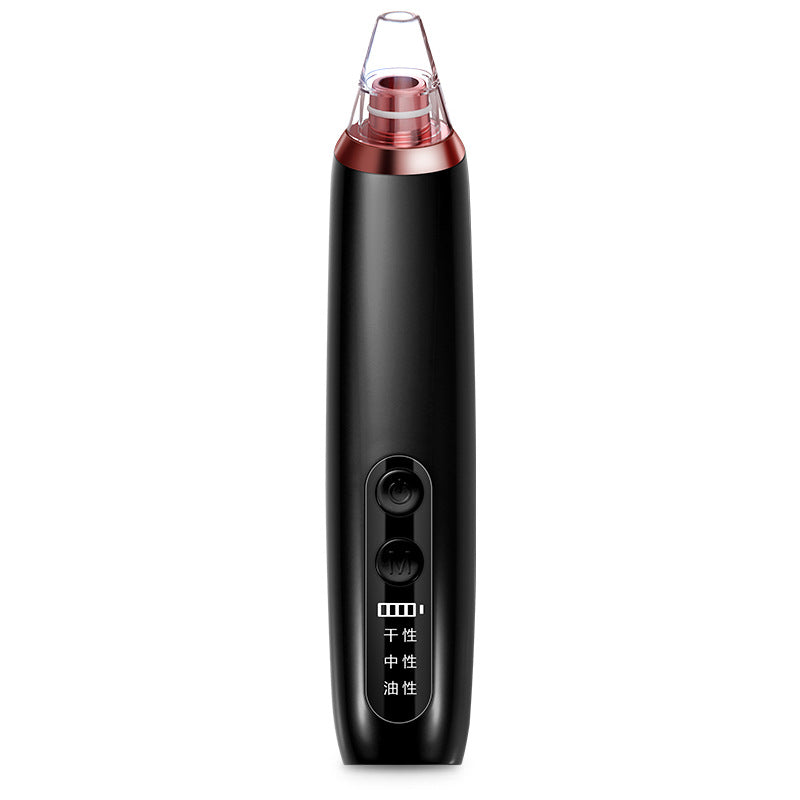 Electric blackhead cleansing instrument - Black / USB