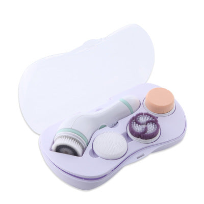 Facial cleaning brush electric skin waterproof brush - Green