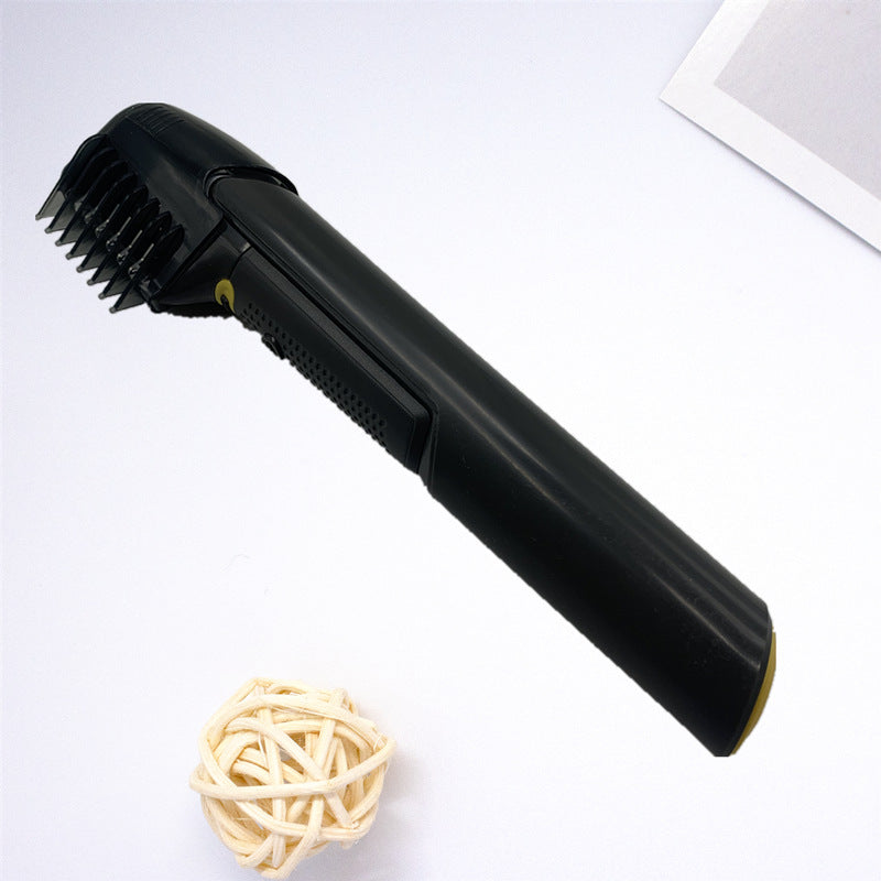 Men’S Retractable Electric Shaver Trimmer Hair Clipper - Black