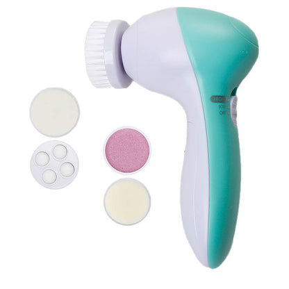 5 in 1 Electric Facial Cleansing Instrument - Green