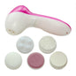 5 in 1 Electric Facial Cleansing Instrument - Pink