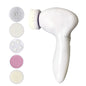 5 in 1 Electric Facial Cleansing Instrument - White