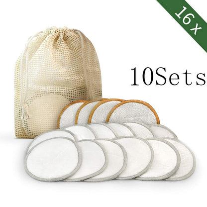 Bamboo cotton remover cotton - 10set 16pcs
