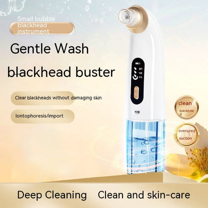 Blackhead Beauty Instrument Small Bubble Water Tank Circulation Facial Acne Pore Cleaning - X19 / Chinese