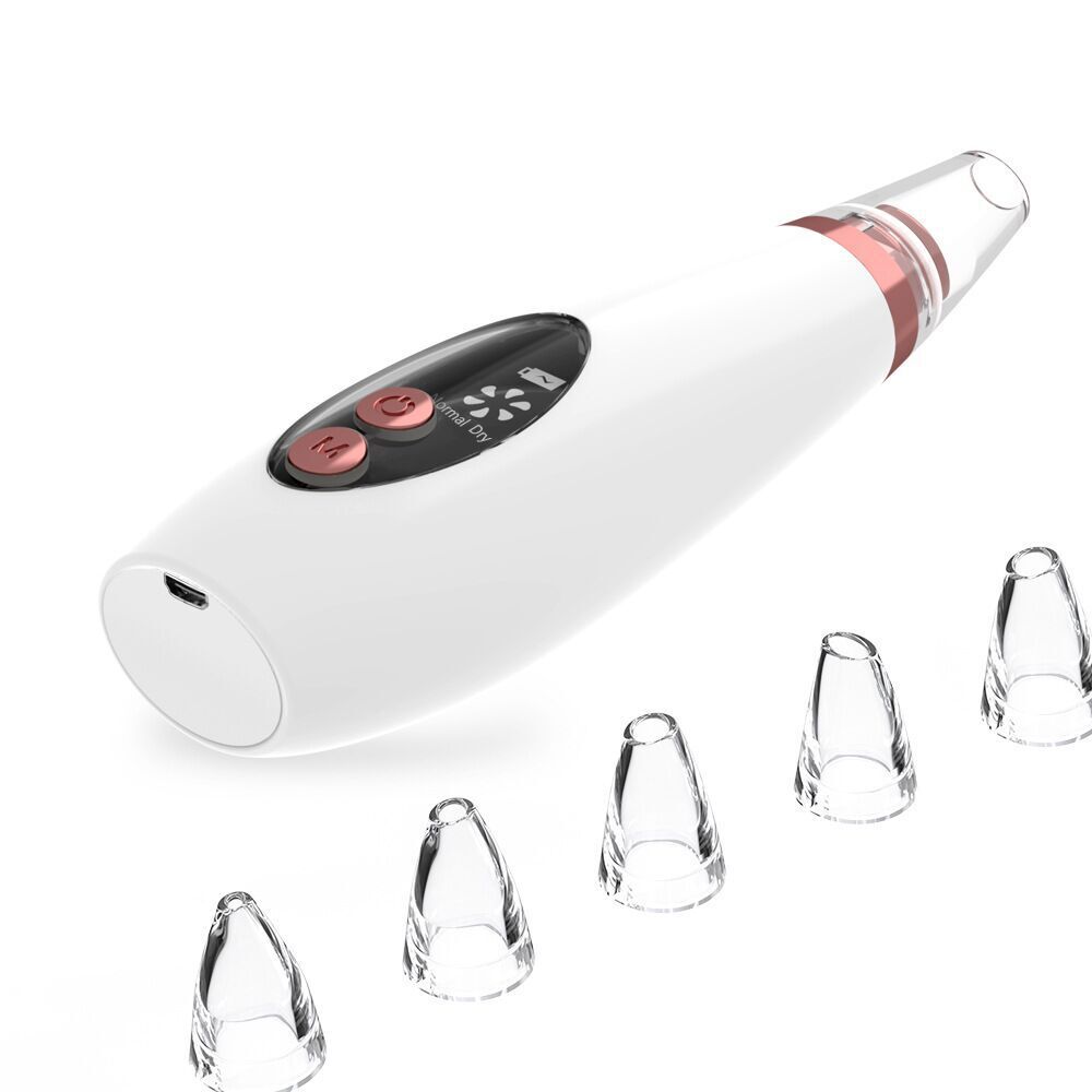Blackhead Pore Vacuum Cleaner Nose Cleanser Blackheads Remover Blackhead Acne Removal Button Face Suction Beauty Skin