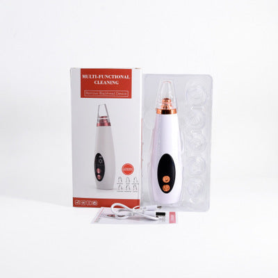 Blackhead Pore Vacuum Cleaner Nose Cleanser Blackheads Remover Blackhead Acne Removal Button Face Suction Beauty Skin