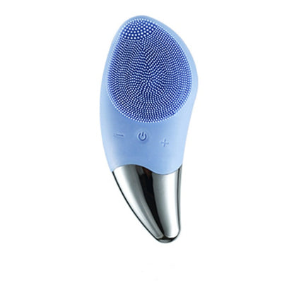 Charging silicone cleansing instrument - Sky Blue