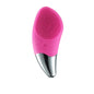 Charging silicone cleansing instrument - Watermelon Red