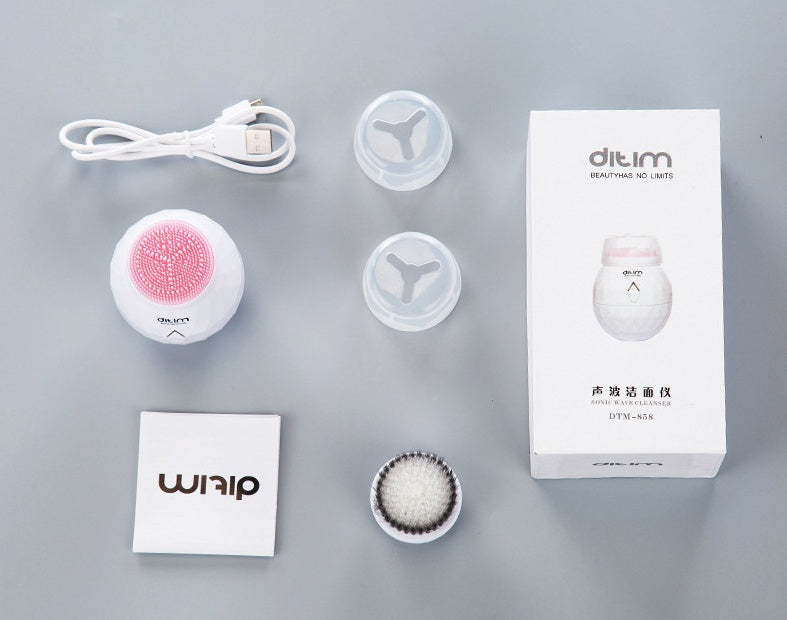 Cleansing instrument wash brush