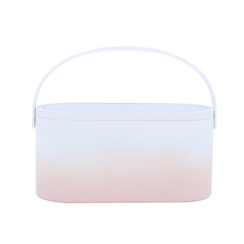 Creative Mini Muid Portable Make-Up Box Led Rechargeable Make-Up Mirror Night Light Travel Make-Up Desktop Make-Up