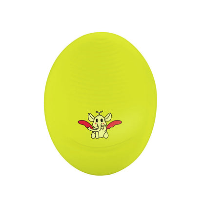 Electric Bamboo Charcoal Silicone Cleansing Instrument - Egg Green