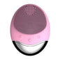Electric Bamboo Charcoal Silicone Cleansing Instrument - Pink