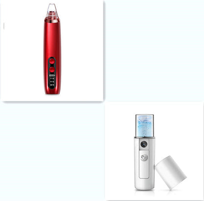 Electric blackhead cleansing instrument - Red set / USB
