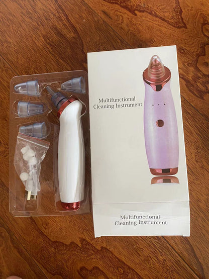 Electric Blackhead Removal Device Household Pore Cleaner - White