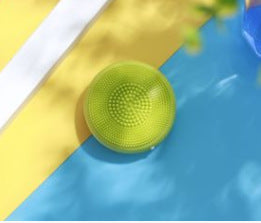 Electric cleansing brush - Grass Green