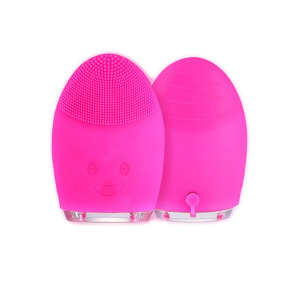 Electric facial cleanser - Rose Red
