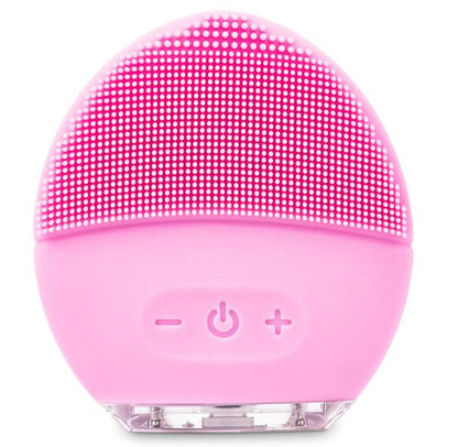 Electric Facial Cleansing Brush - Pink