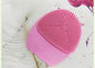 Electric Ultrasonic Beauty Apparatus Electric Silicone Brush - Pink / A