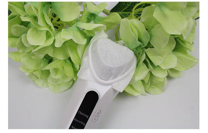 Electric Ultrasonic Facial Beauty Device - White