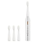 Explosive Ultrasonic Soft Fur Base Charging Waterproof Electric - White