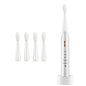 Explosive Ultrasonic Soft Fur Base Charging Waterproof Electric - WhiteA