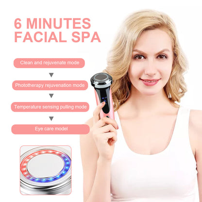 Eye And Face Electronic Color Light Beauty Equipment - Pink