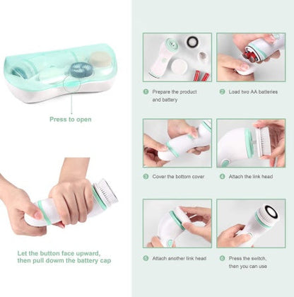 Facial cleaning brush electric skin waterproof brush