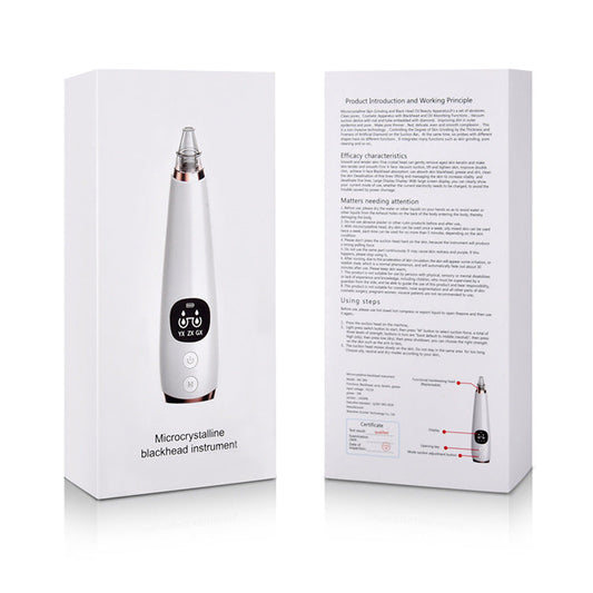 Facial instrument cleanser - White