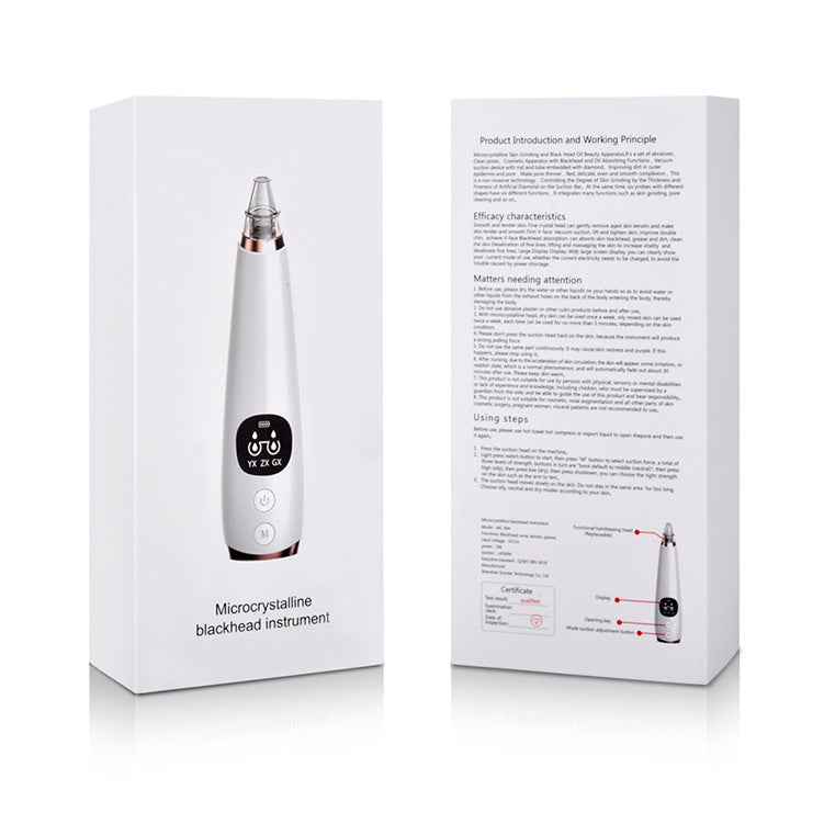 Facial instrument cleanser - White