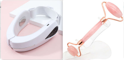 Facial Lifting And Tightening Statute Lines Facial Correction Massager - White set / USB