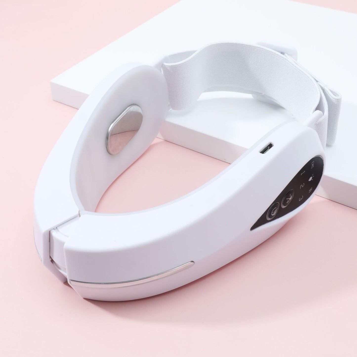 Facial Lifting And Tightening Statute Lines Facial Correction Massager - White / USB