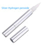 Foreign Trade Wholesale Aluminum Tube Shell Teeth Gel Brush Tooth Cleaning Pen Teeth Whitening Pen - Silver Hydrogen