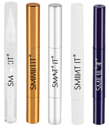 Foreign Trade Wholesale Aluminum Tube Shell Teeth Gel Brush Tooth Cleaning Pen Teeth Whitening Pen