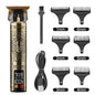 Hair Clipper Electric Electrical Hair Cutter Retro Oil Head Engraving - Bronze Gentleman