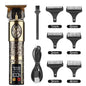 Hair Clipper Electric Electrical Hair Cutter Retro Oil Head Engraving - Bronze Big Head Old Man