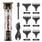 Hair Clipper Electric Electrical Hair Cutter Retro Oil Head Engraving - Platinum Medusa