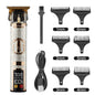 Hair Clipper Electric Electrical Hair Cutter Retro Oil Head Engraving - Platinum Gentleman