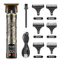 Hair Clipper Electric Electrical Hair Cutter Retro Oil Head Engraving - Bronze Medusa