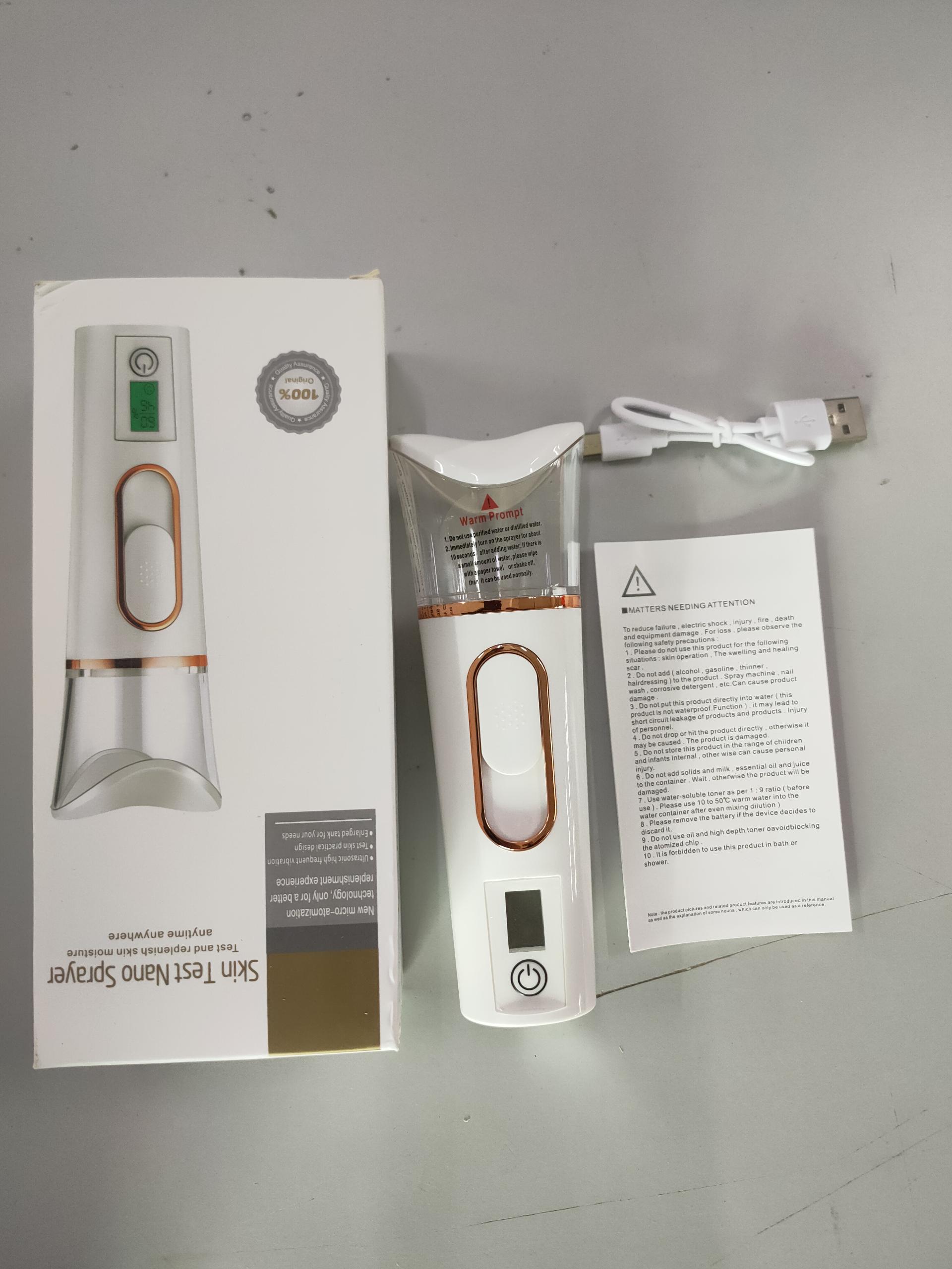 Hand-Held Skin Test Moisturizer Facial Humidifier - 1