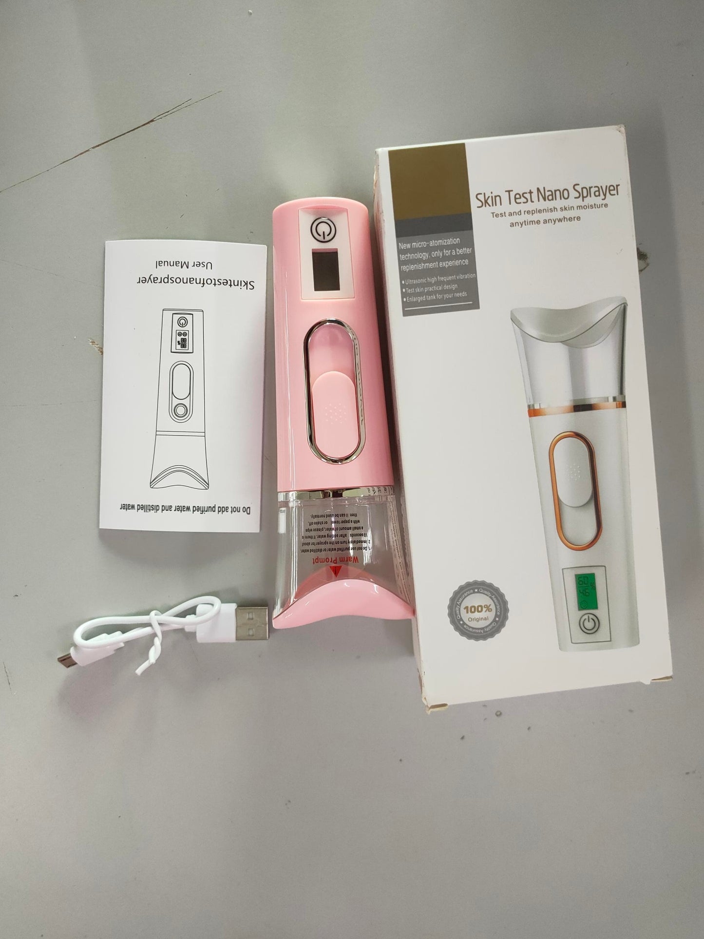 Hand-Held Skin Test Moisturizer Facial Humidifier - 2