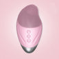 Heated electric silicone cleansing instrument - Pink