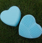 Love Scrubbing Pad Heart-shaped Scrubbing Egg Silicone Heart-shaped Scrubbing Artifact Silicone Heart-shaped Scrubbing