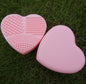 Love Scrubbing Pad Heart-shaped Scrubbing Egg Silicone Heart-shaped Scrubbing Artifact Silicone Heart-shaped Scrubbing