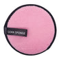 Magic Lazy Water Makeup Remover Powder Puff Short Hair Round Face Wash Makeup Remover Sponge - Pink round