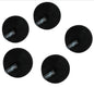 Magic Lazy Water Makeup Remover Powder Puff Short Hair Round Face Wash Makeup Remover Sponge - Black round 5pcs