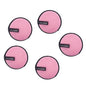 Magic Lazy Water Makeup Remover Powder Puff Short Hair Round Face Wash Makeup Remover Sponge - Pink round 5pcs