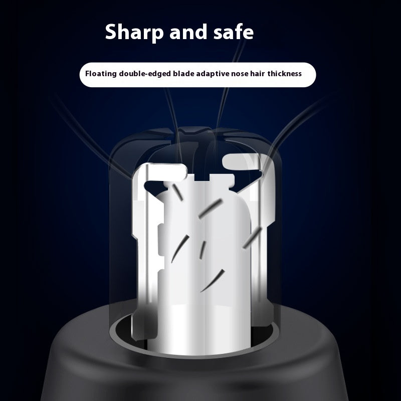 Men’s Electric Nose Hair Repair Device LED Digital Display - Electric Display Packaging
