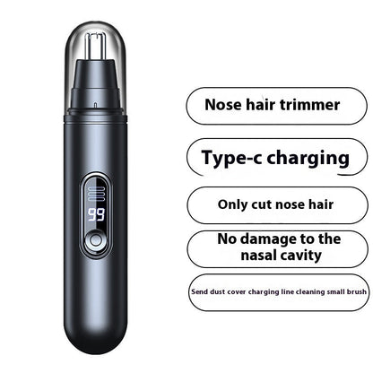 Men’s Electric Nose Hair Repair Device LED Digital Display - Electric Display Packaging