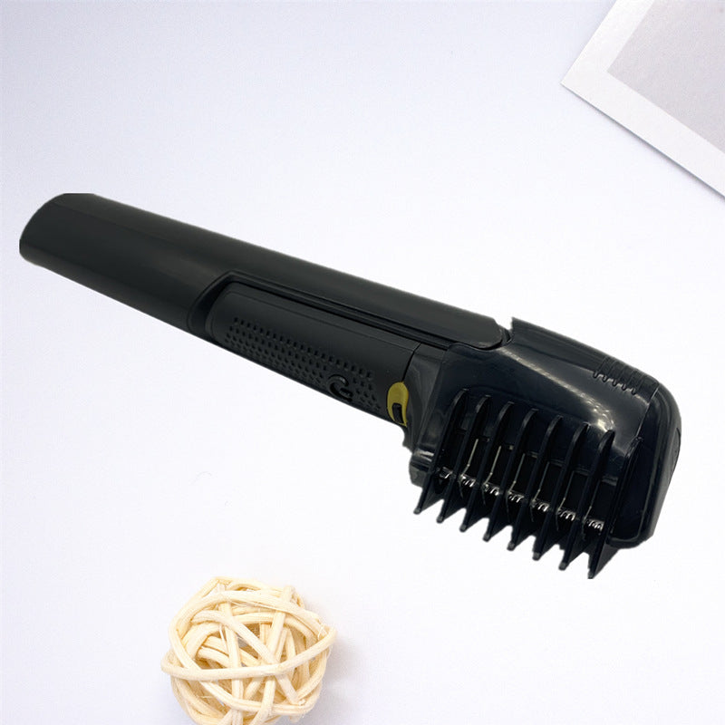 Men’S Retractable Electric Shaver Trimmer Hair Clipper - Black