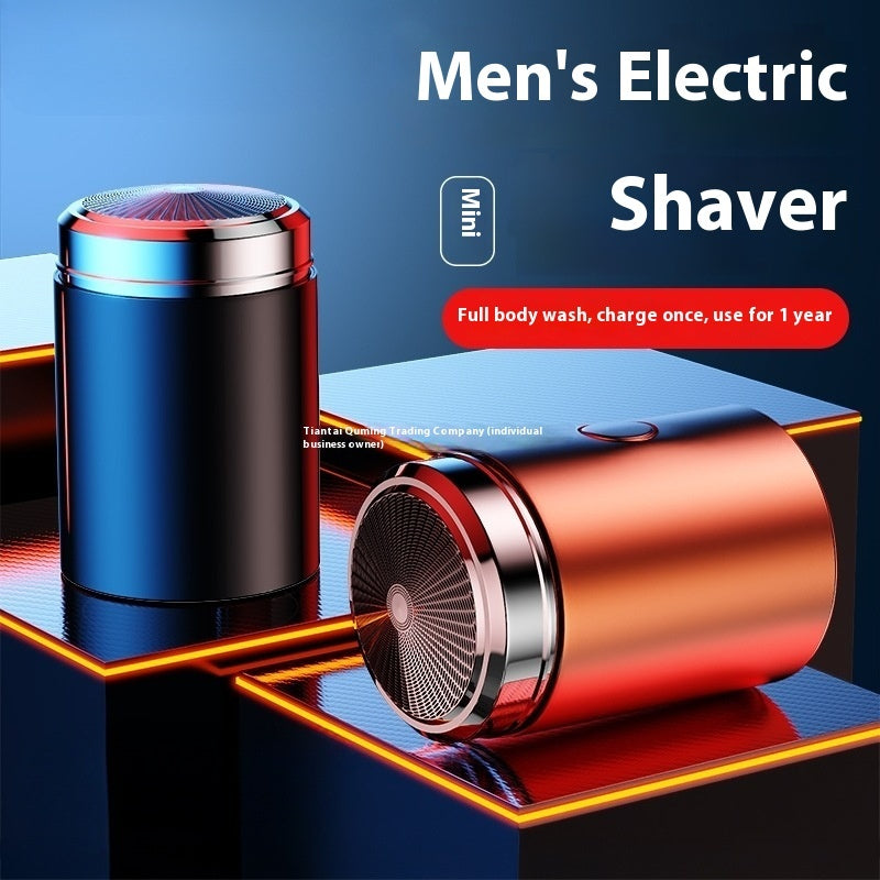 Mini Fully Washable Super Clean Portable Blade Men’s Electric Shaver